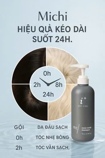 DẦU GỘI MICHI Hàn Quốc - 6